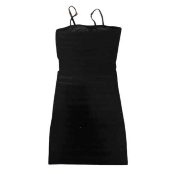 Marciano bodycon mini dress black womens size XS - Picture 1 of 7